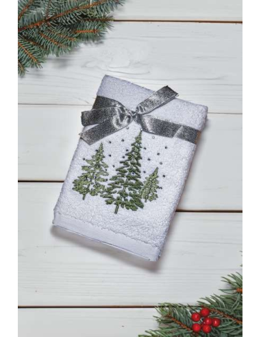 OLIMA CHRISTMAS TOWEL - PINE FOREST
