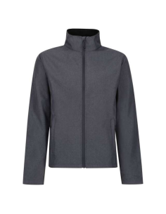 LIMESTONE MARL PRINTABLE SOFTSHELL JACKET