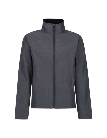 LIMESTONE MARL PRINTABLE SOFTSHELL JACKET