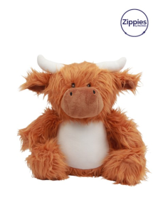 ZIPPIE HIGHLAND COW