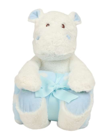 HIPPO WITH BLANKET