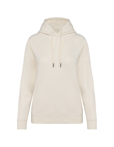 LADIES' ECO-FRIENDLY RAGLAN HOODED SWEATSHIRT