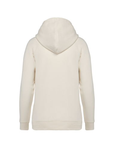 LADIES' ECO-FRIENDLY RAGLAN HOODED SWEATSHIRT