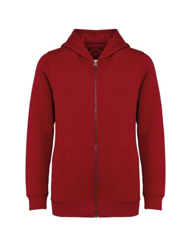 ECO-FRIENDLY KIDS’ FULL ZIP HOODED SWEATSHIRT