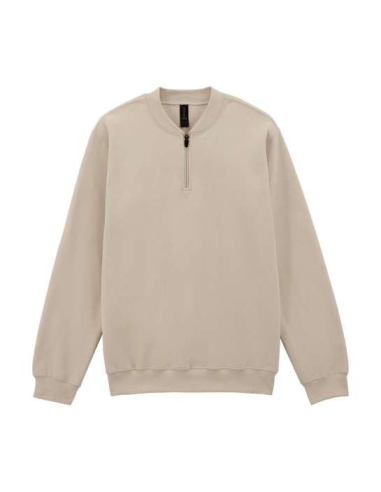 SOFTSTYLE™ MIDWEIGHT ADULT FLEECE 1/4 ZIP SWEATSHIRT