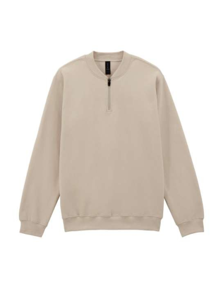 SOFTSTYLE™ MIDWEIGHT ADULT FLEECE 1/4 ZIP SWEATSHIRT