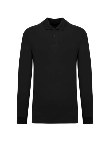 MEN’S ORGANIC 180 PIQUÉ POLO SHIRT LONG SLEEVES