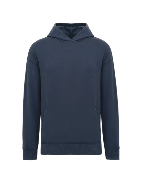 UNISEX WASHED EFFECT OVERSIZE HOODED SWEATSHIRT