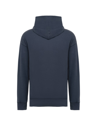 UNISEX WASHED EFFECT OVERSIZE HOODED SWEATSHIRT