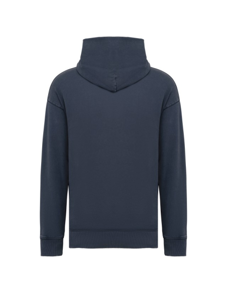 UNISEX WASHED EFFECT OVERSIZE HOODED SWEATSHIRT