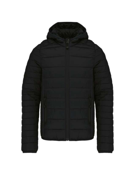 KIDS' LIGHTWEIGHT HOODED PADDED JACKET