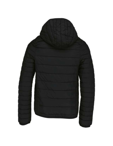 KIDS' LIGHTWEIGHT HOODED PADDED JACKET