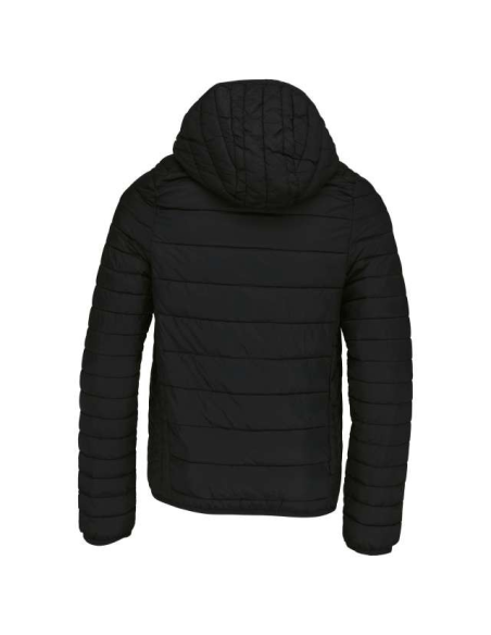 KIDS' LIGHTWEIGHT HOODED PADDED JACKET