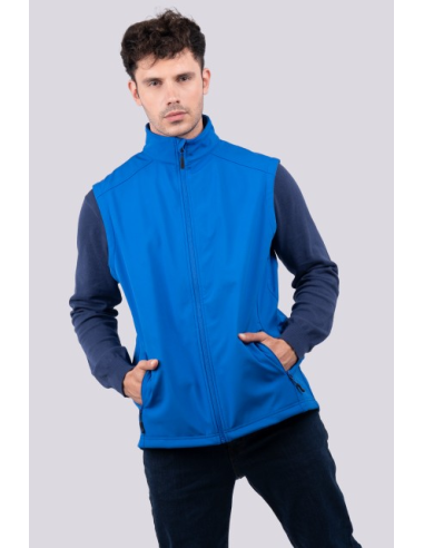 MEN’S 3-LAYER SOFTSHELL BODYWARMER