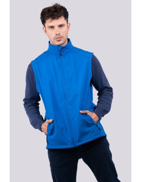 MEN’S 3-LAYER SOFTSHELL BODYWARMER