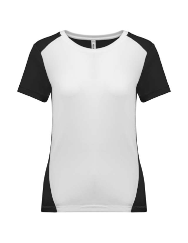 LADIES' ECO-FRIENDLY TWO-TONE SPORT T-SHIRT
