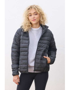 SOL'S STREAM HOODED WOMEN - LIGHTWEIGHT HOODED PADDED JACKET