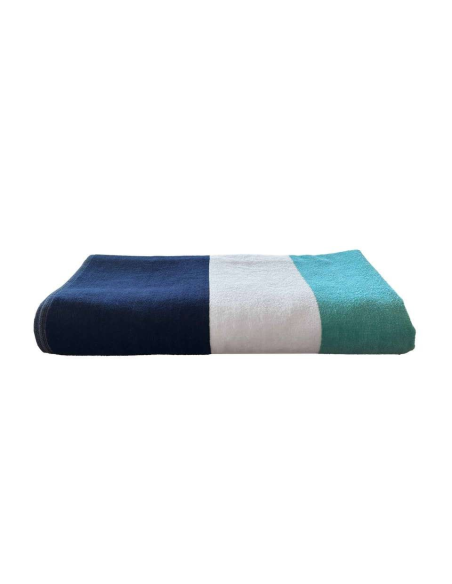 OLIMA „NAUTICAL STRIPE” BEACH VELOUR TOWEL