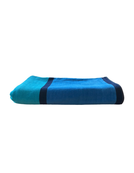OLIMA „TURQUOISE WAVE” BEACH VELOUR TOWEL