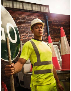 HI-VIS PRO CONTRACT T-SHIRT