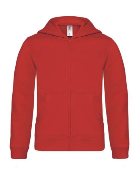 B&C HOODED FULL ZIP /KIDS