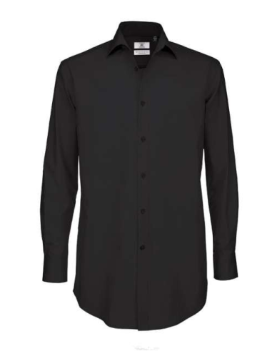 B&C BLACK TIE LSL /MEN