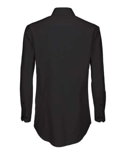 B&C BLACK TIE LSL /MEN