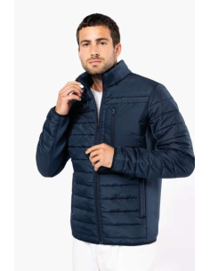 MEN'S BI-MATERIAL PADDED JACKET