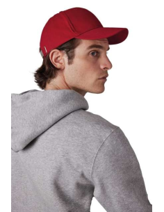 6 PANEL CAP IN ORGANIC COTTON