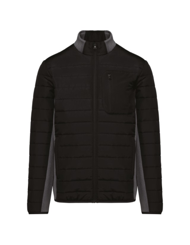 MEN'S BI-MATERIAL PADDED JACKET