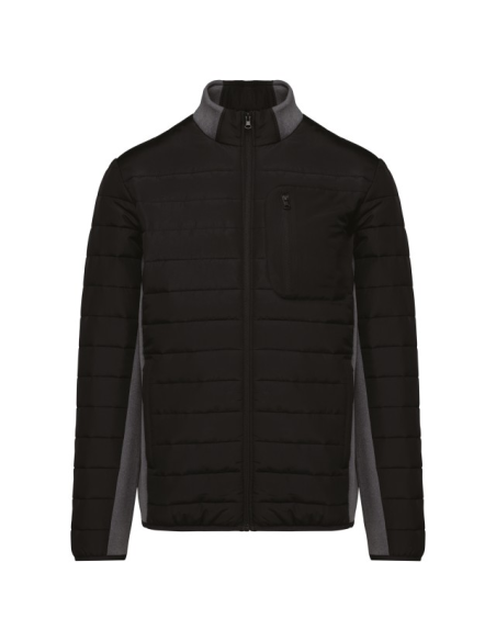 MEN'S BI-MATERIAL PADDED JACKET