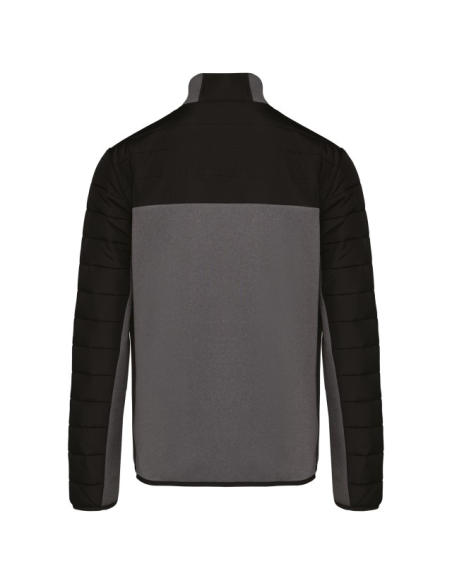 MEN'S BI-MATERIAL PADDED JACKET