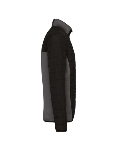 MEN'S BI-MATERIAL PADDED JACKET