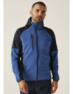 X-PRO COLDSPRING II HYBRID PERFORMANCE STRETCH HOODED FLEECE JACKET