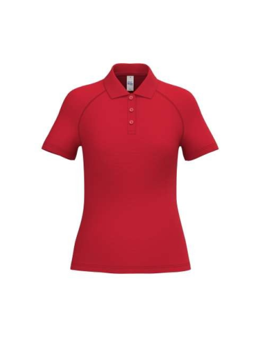 LADIES' BASIC POLYESTER POLO SHIRT