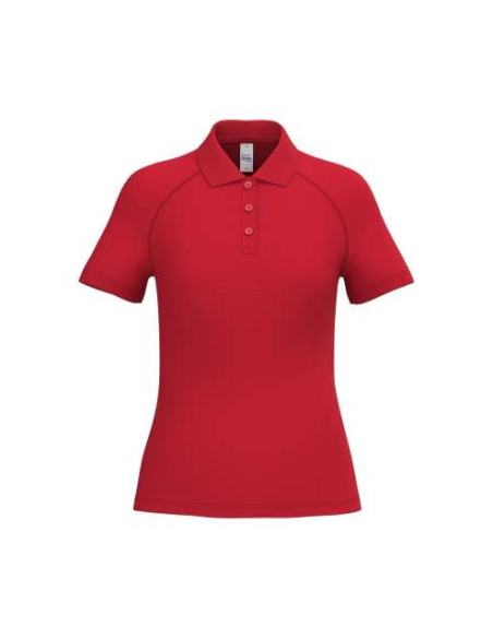 LADIES' BASIC POLYESTER POLO SHIRT