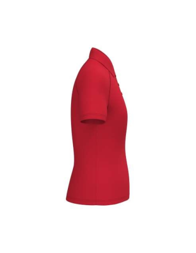 Ladies Basic Polyester Polo Shirt logo haftem z logo 100