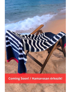 OLIMA „SAILOR” BEACH VELOUR TOWEL