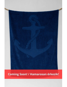 OLIMA „ANCHOR” JACQUARD BEACH TOWEL