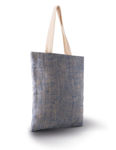 100% NATURAL YARN DYED JUTE BAG