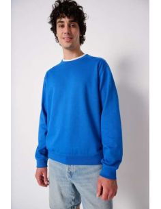 UNISEX BASIC ROUND NECK TUBULAR SWEATSHIRT