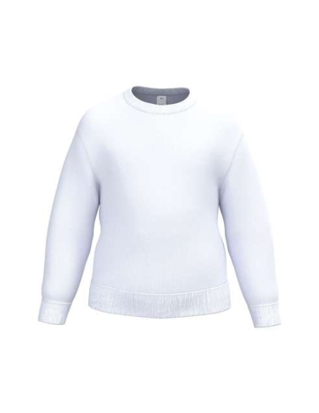 KIDS' BASIC ROUND NECK SWEATSHIRT