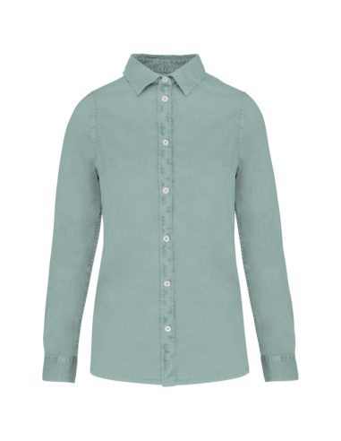 LADIES' WASHED SHIRT