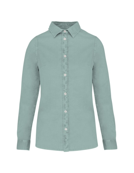 LADIES' WASHED SHIRT