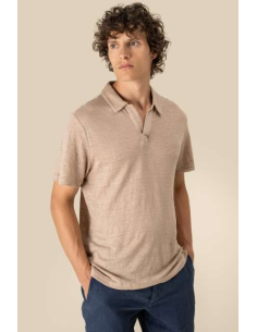 MEN’S LINEN POLO SHIRT