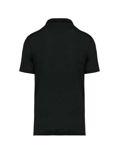 Men Linen Polo Shirt logo haftem nadrukiem pod haft 100