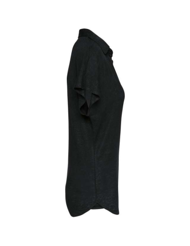 Ladies Linen Polo Shirt logo haftem nadrukiem z logo 100