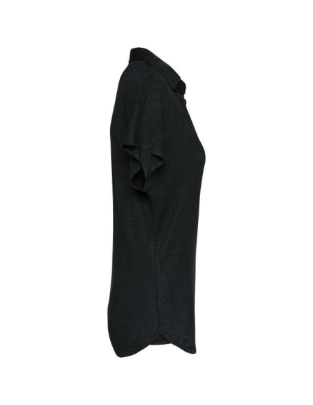 Ladies Linen Polo Shirt logo haftem nadrukiem z logo 100