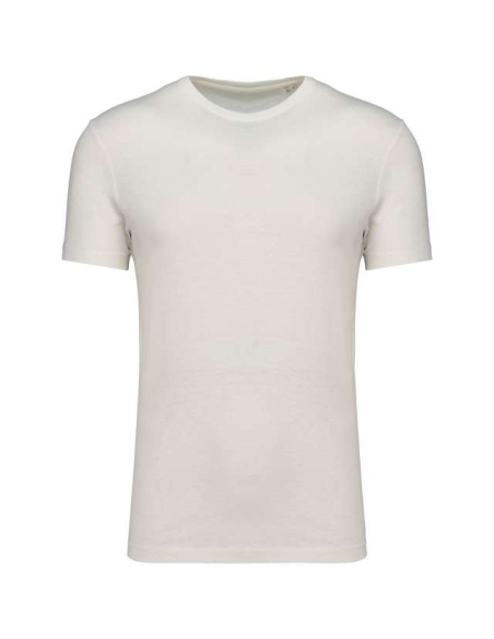 ECO-FRIENDLY  UNISEX ORGANIC COTTON AND LINEN T-SHIRT