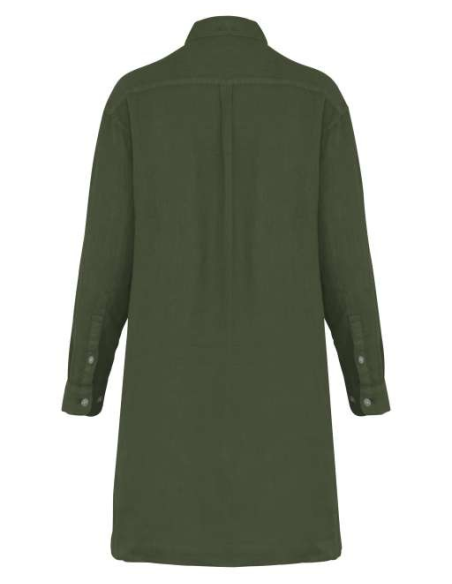 LADIES' LINEN DRESS SHIRT